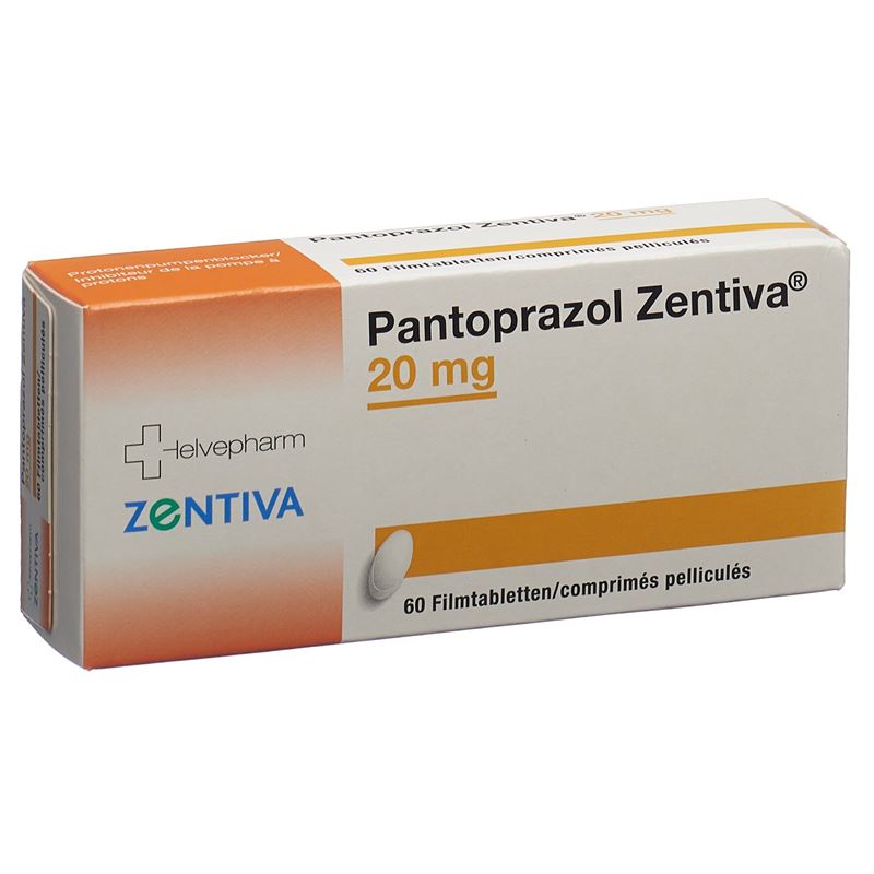 PANTOPRAZOL Zentiva Filmtabl 20 mg 60 Stk