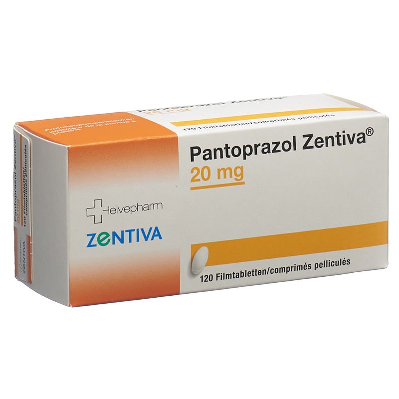 PANTOPRAZOL Zentiva Filmtabl 20 mg 120 Stk