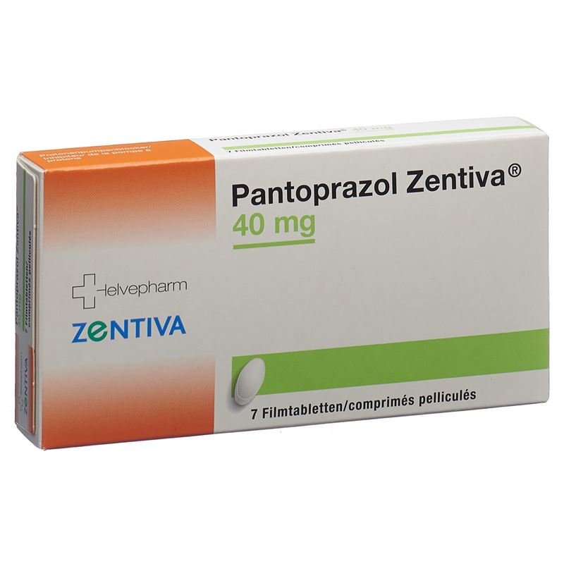 PANTOPRAZOL Zentiva Filmtabl 40 mg 7 Stk