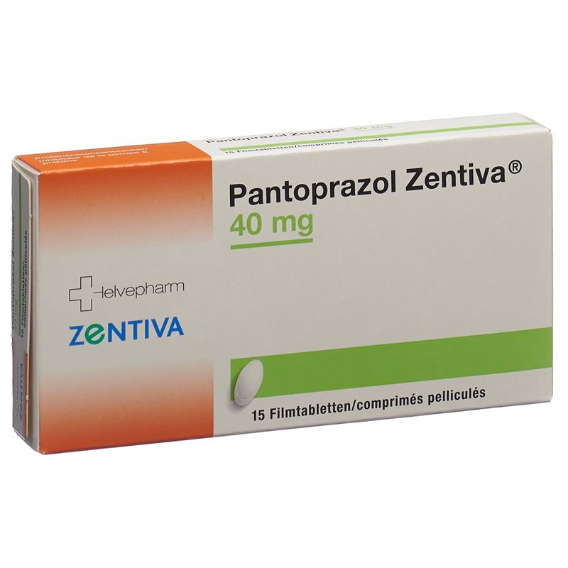 PANTOPRAZOL Zentiva Filmtabl 40 mg 15 Stk