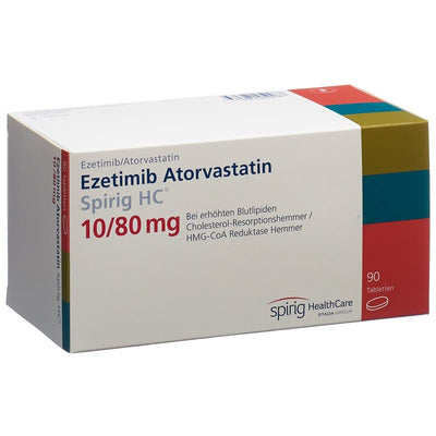 EZETIMIB Atorvast Spirig HC Tabl 10mg/80mg 90 Stk