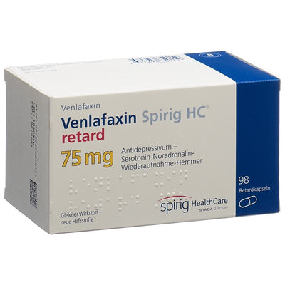 VENLAFAXIN Spirig HC Ret Kaps 75 mg 98 Stk