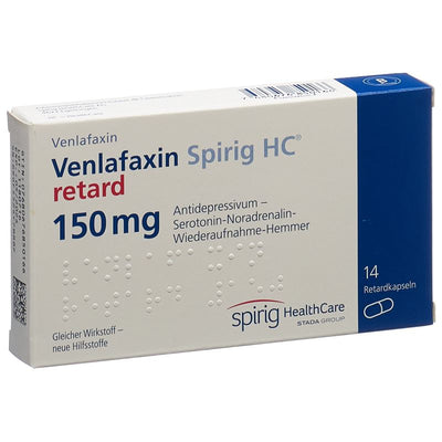 VENLAFAXIN Spirig HC Ret Kaps 150 mg 14 Stk