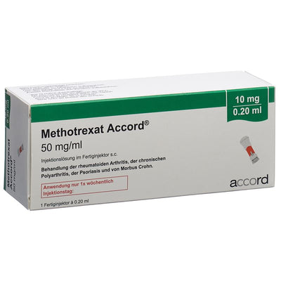 METHOTREXAT Accord 10 mg/0.2ml Fertinj 0.2 ml