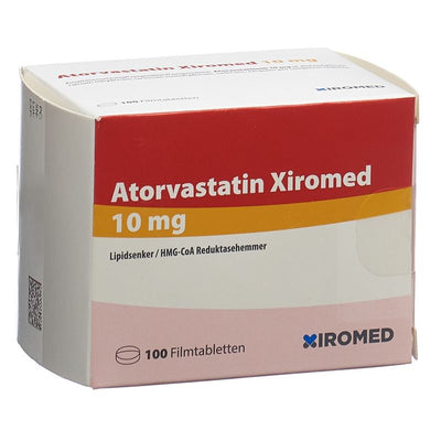 ATORVASTATIN Xiromed Filmtabl 10 mg 100 Stk