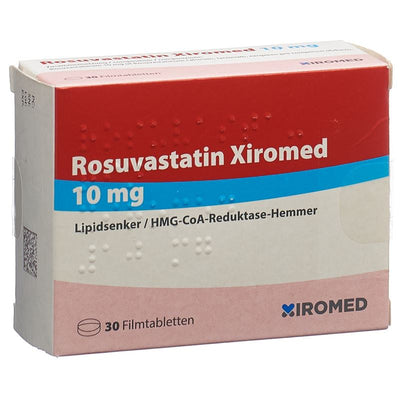 ROSUVASTATIN Xiromed Filmtabl 10 mg 30 Stk