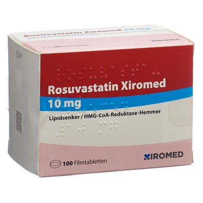 ROSUVASTATIN Xiromed Filmtabl 10 mg 100 Stk