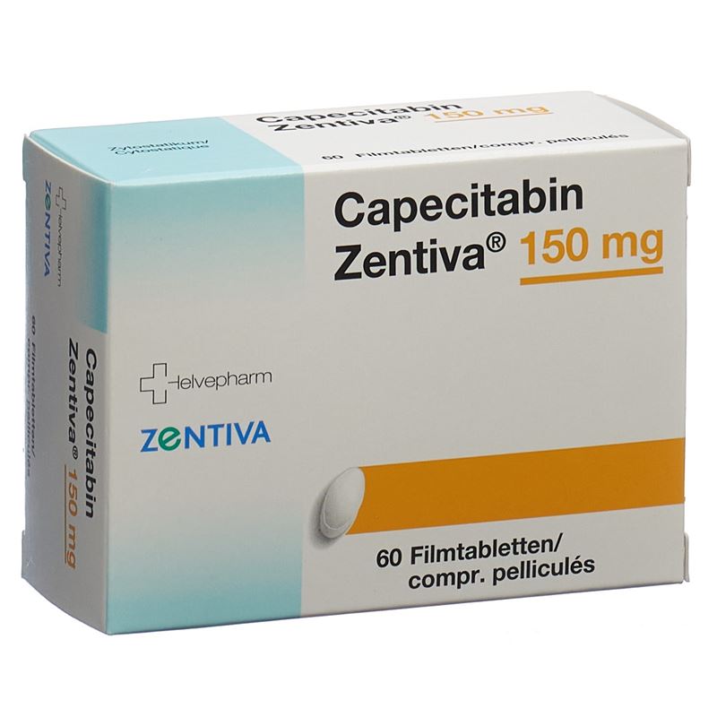 CAPECITABIN Zentiva Filmtabl 150 mg 60 Stk