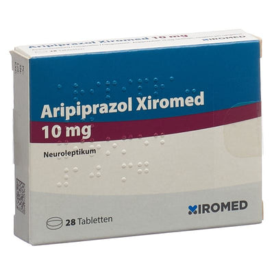 ARIPIPRAZOL Xiromed Tabl 10 mg 28 Stk