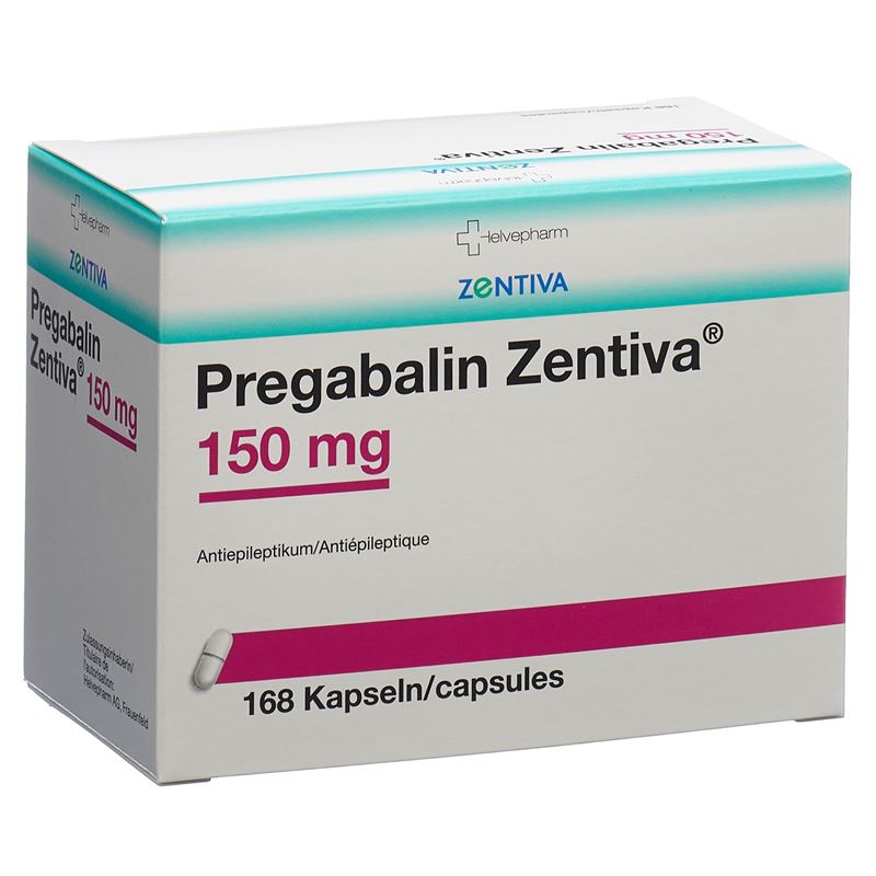 PREGABALIN Zentiva Kaps 150 mg 168 Stk