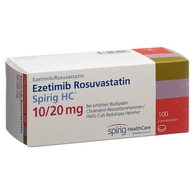 EZETIMIB ROSUV Spirig HC Filmtabl 10/20mg 100 Stk