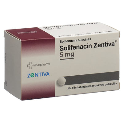 SOLIFENACIN Zentiva Filmtabl 5 mg 90 Stk