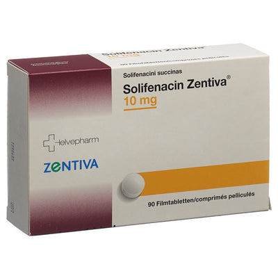 SOLIFENACIN Zentiva Filmtabl 10 mg 90 Stk