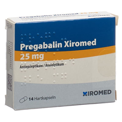 PREGABALIN Xiromed Kaps 25 mg 14 Stk