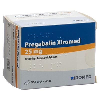 PREGABALIN Xiromed Kaps 25 mg 56 Stk