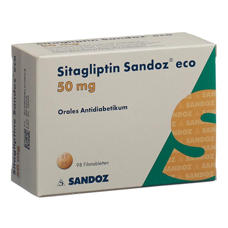 SITAGLIPTIN Sandoz eco Filmtabl 50 mg 98 Stk