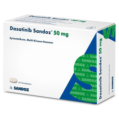 DASATINIB Sandoz Filmtabl 50 mg 60 Stk