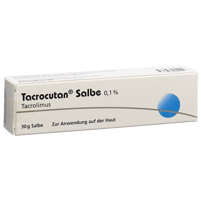 TACROCUTAN Salbe 0.1 % Tb 30 g