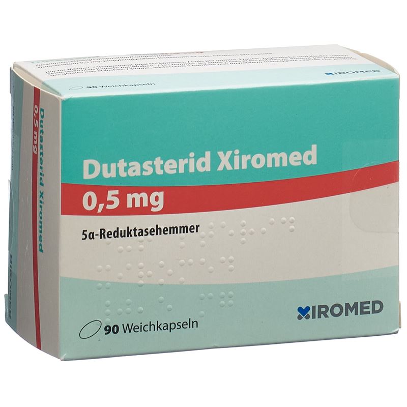 DUTASTERID Xiromed Kaps 0.5 mg 90 Stk