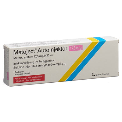 METOJECT 17.5 mg/0.35ml Autoinjektor o Tupf