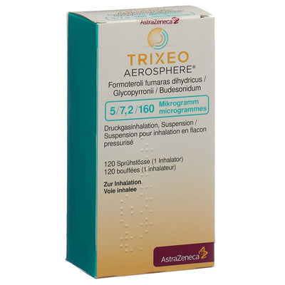 TRIXEO AEROSPHERE 5/7.2/160 mcg 120 Dos