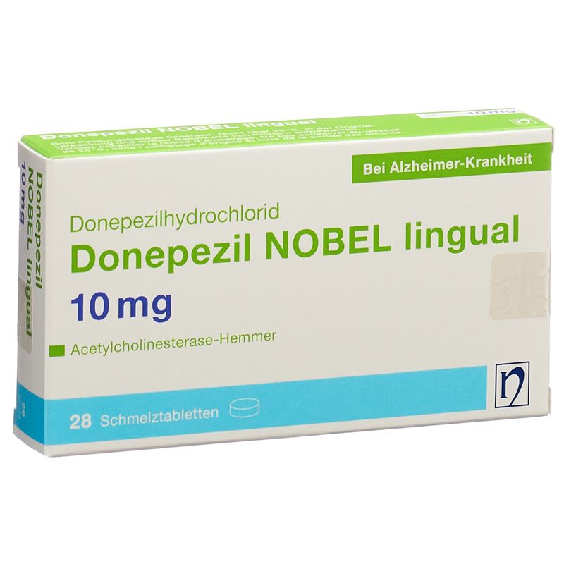 DONEPEZIL NOBEL lingual Schmelztabl 10 mg 28 Stk