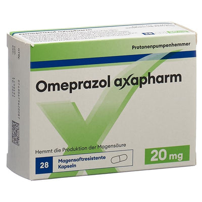 OMEPRAZOL axapharm Kaps 20 mg 28 Stk