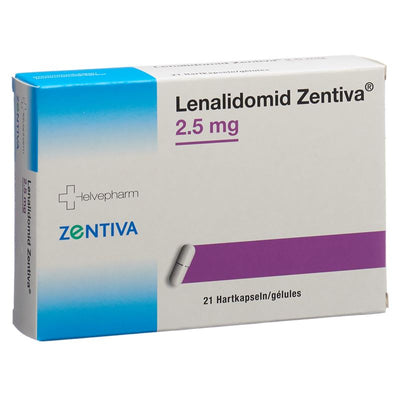 LENALIDOMID Zentiva Kaps 2.5 mg 21 Stk