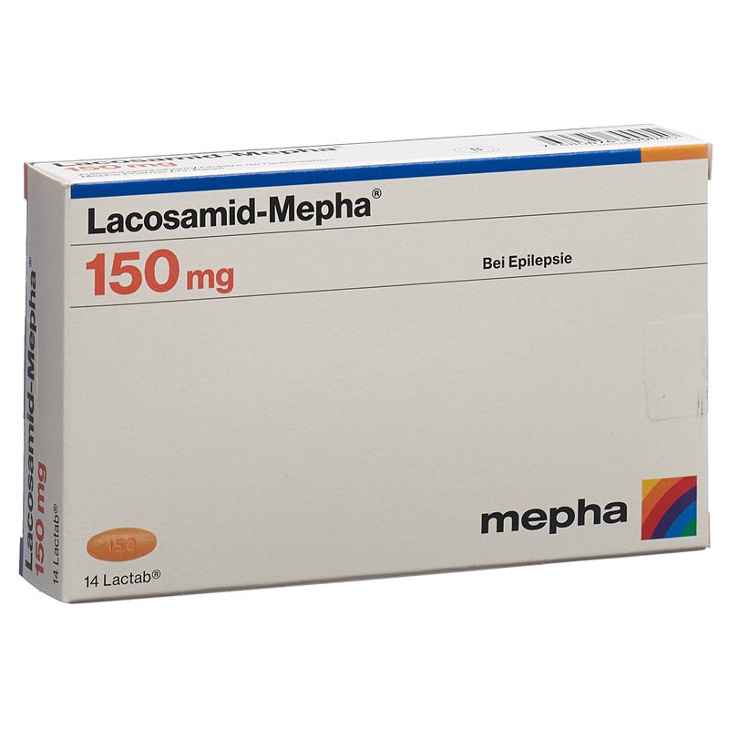 LACOSAMID Mepha Lactab 150 mg 14 Stk