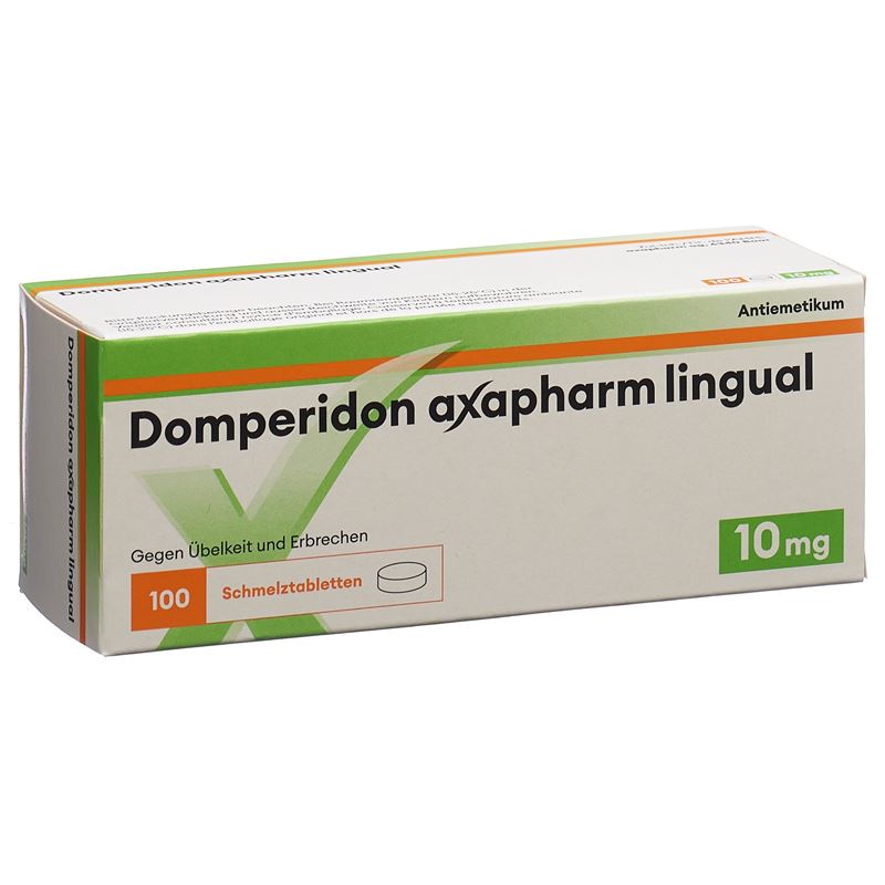 DOMPERIDON axapharm lingual 10 mg 100 Stk