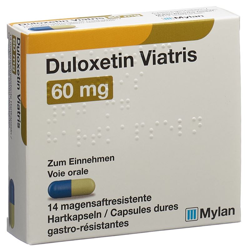 DULOXETIN Viatris Kaps 60 mg 14 Stk