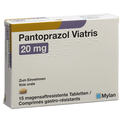 PANTOPRAZOL Viatris Filmtabl 20 mg 15 Stk