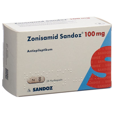 ZONISAMID Sandoz Kaps 100 mg 56 Stk