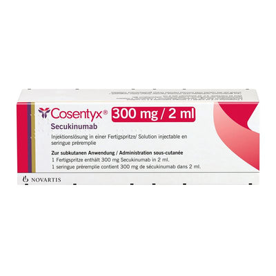 COSENTYX Inj Lös 300 mg/2ml Fertspr