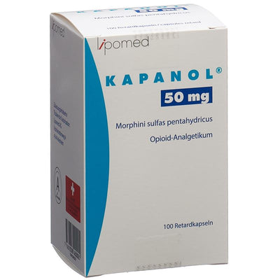 KAPANOL Ret Kaps 50 mg Fl 100 Stk