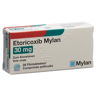 ETORICOXIB Mylan Filmtabl 30 mg 28 Stk