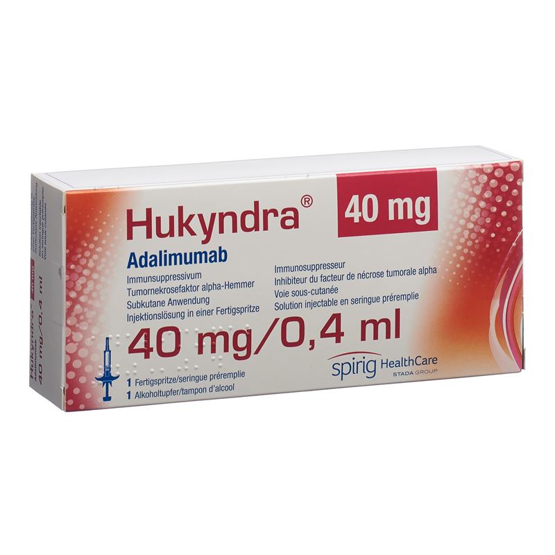 HUKYNDRA Inj Lös 40 mg/0.4ml Fertspr 0.4 ml