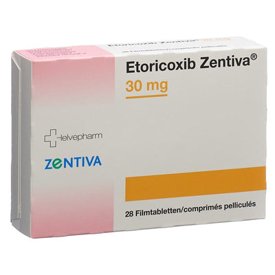 ETORICOXIB Zentiva Filmtabl 30 mg 28 Stk