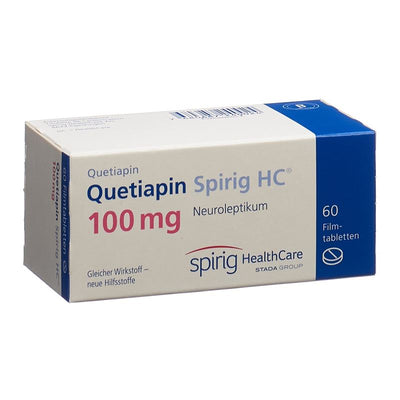 QUETIAPIN Spirig HC Filmtabl 100 mg 60 Stk