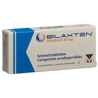 BILAXTEN Schmelztabl 20 mg 30 Stk