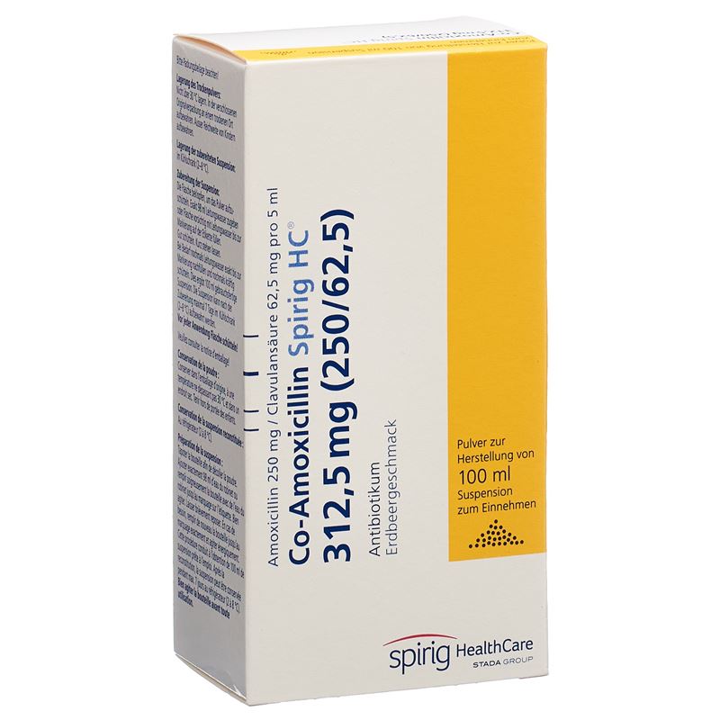 CO-AMOXICILLIN Spirig HC 312.5 mg f Susp 100 ml