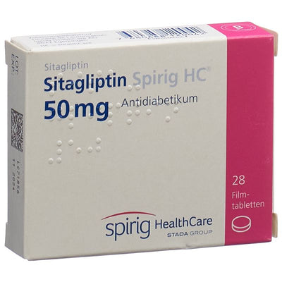 SITAGLIPTIN Spirig HC Filmtabl 50 mg 28 Stk