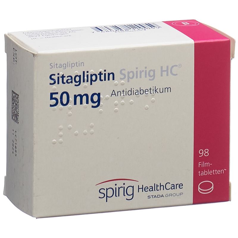 SITAGLIPTIN Spirig HC Filmtabl 50 mg 98 Stk