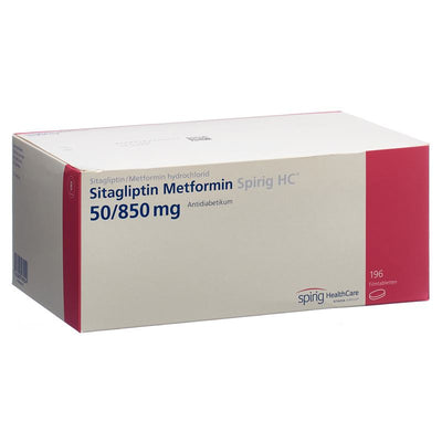 SITAGLIPTIN Metfor Spirig HC 50/850mg 196 Stk