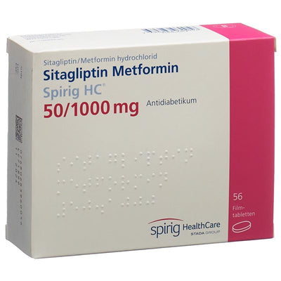 SITAGLIPTIN Metfor Spirig HC 50/1000mg 56 Stk