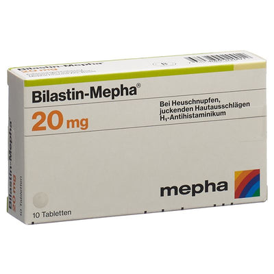 BILASTIN Mepha Tabl 20 mg 10 Stk