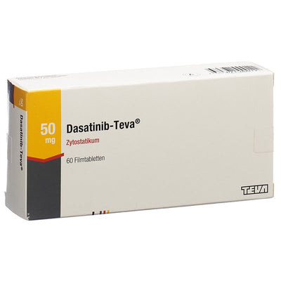 DASATINIB Teva Filmtabl 50 mg 60 Stk