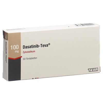 DASATINIB Teva Filmtabl 100 mg 30 Stk