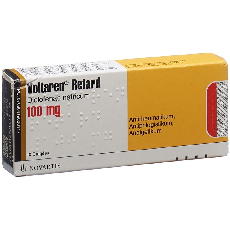 VOLTAREN Retard Ret Drag 100 mg 10 Stk