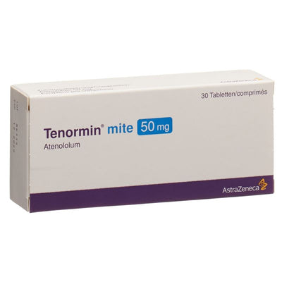 TENORMIN mite Tabl 50 mg 30 Stk